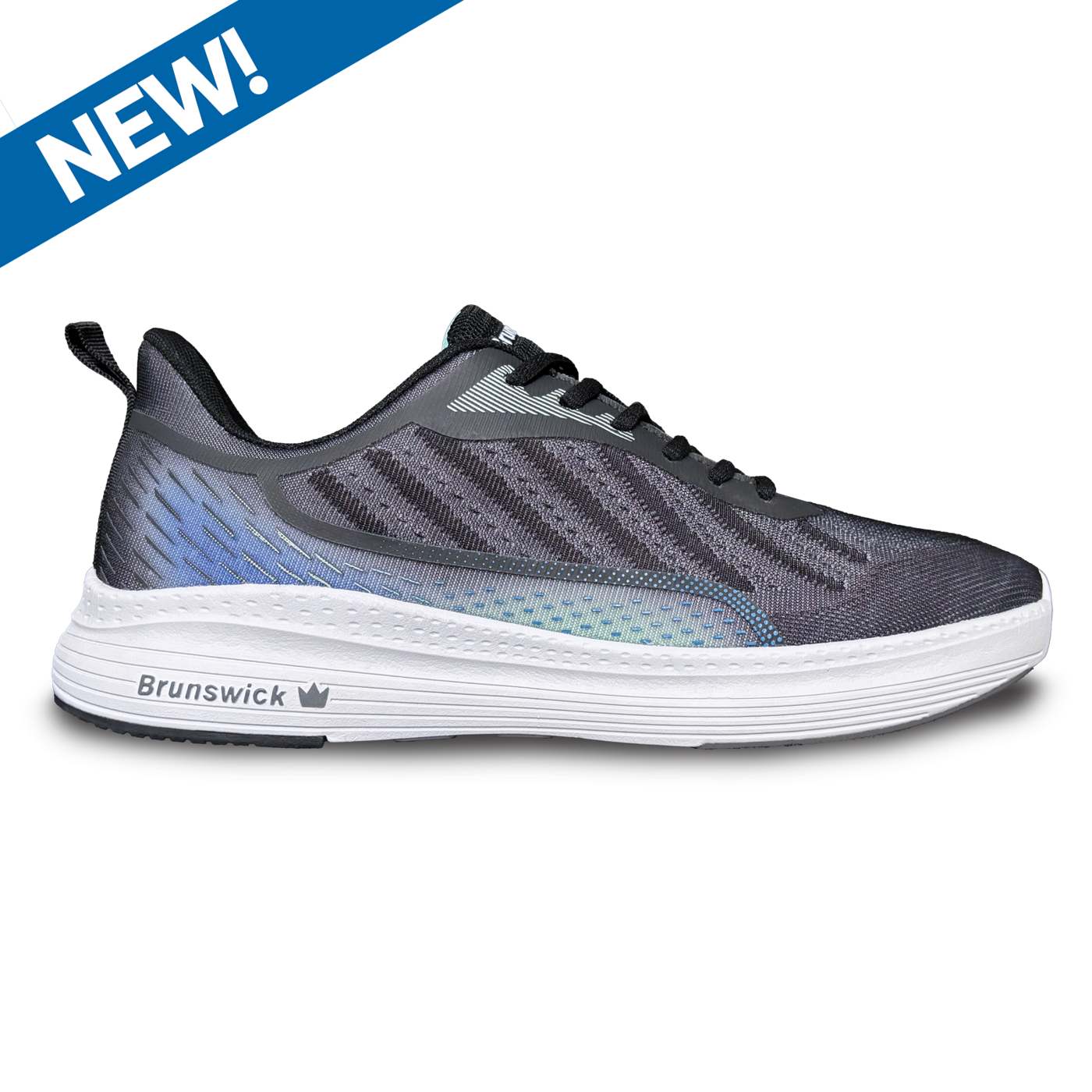 Brunswick Prism Black Men's Universal Bowling Shoes