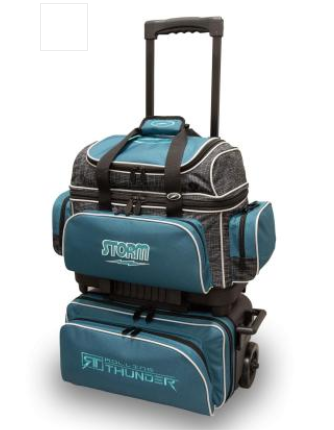 4 Ball Rolling Thunder (Steel Blue/Black Abstract) - FREE ROSIN BAG OR SHAMMY WITH PURCHASE