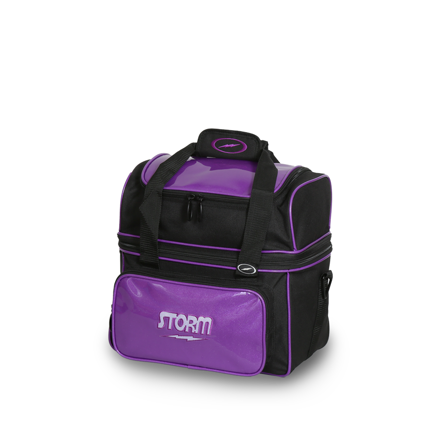 1 Ball Flip Tote (Black/Amethyst)