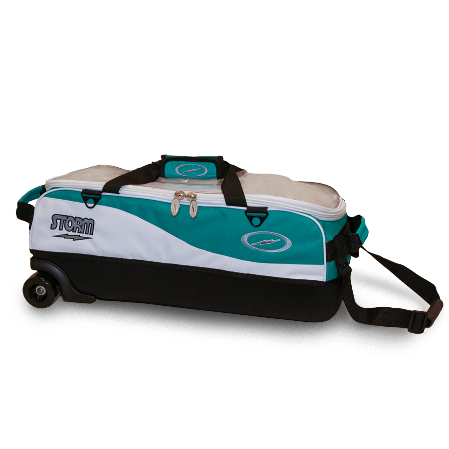 3 Ball Travel Tote Pro (White/Teal) - On Sale