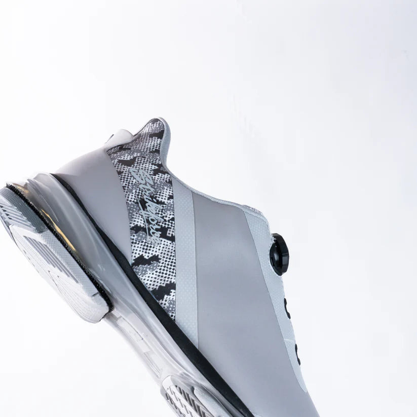 KR Strikeforce Hype Grey/Camo RH Unisex Bowling Shoes