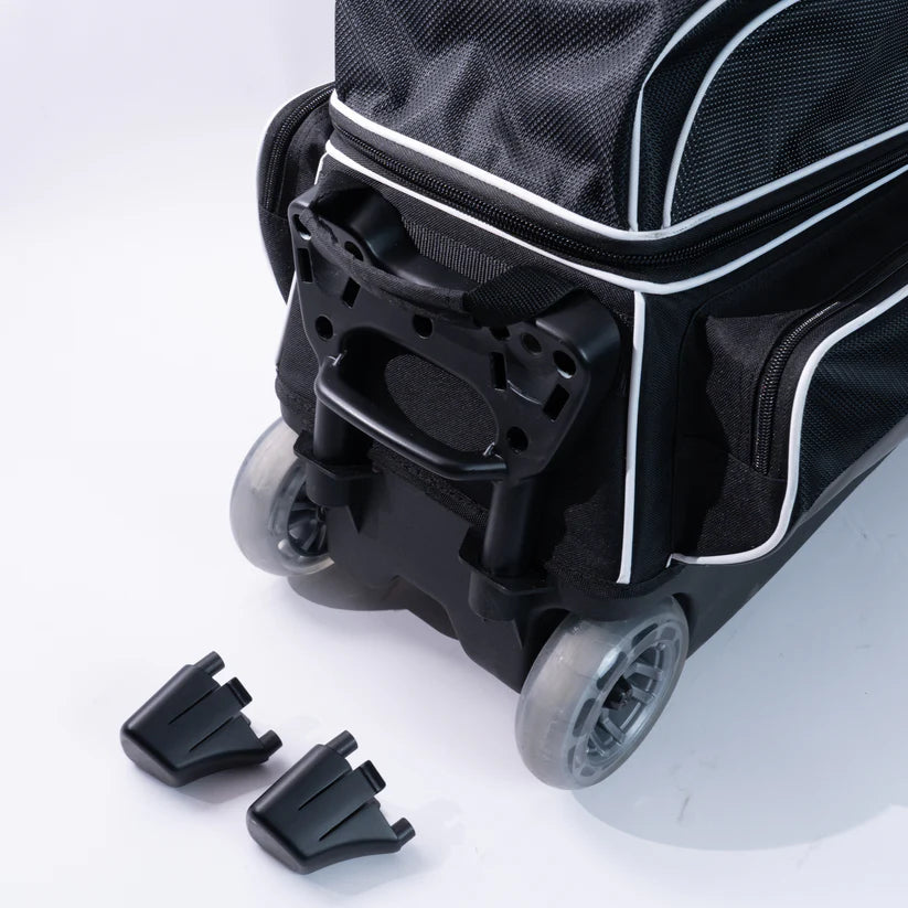 KR Strikeforce Royal Flush 360 Swivel Triple Roller - Black