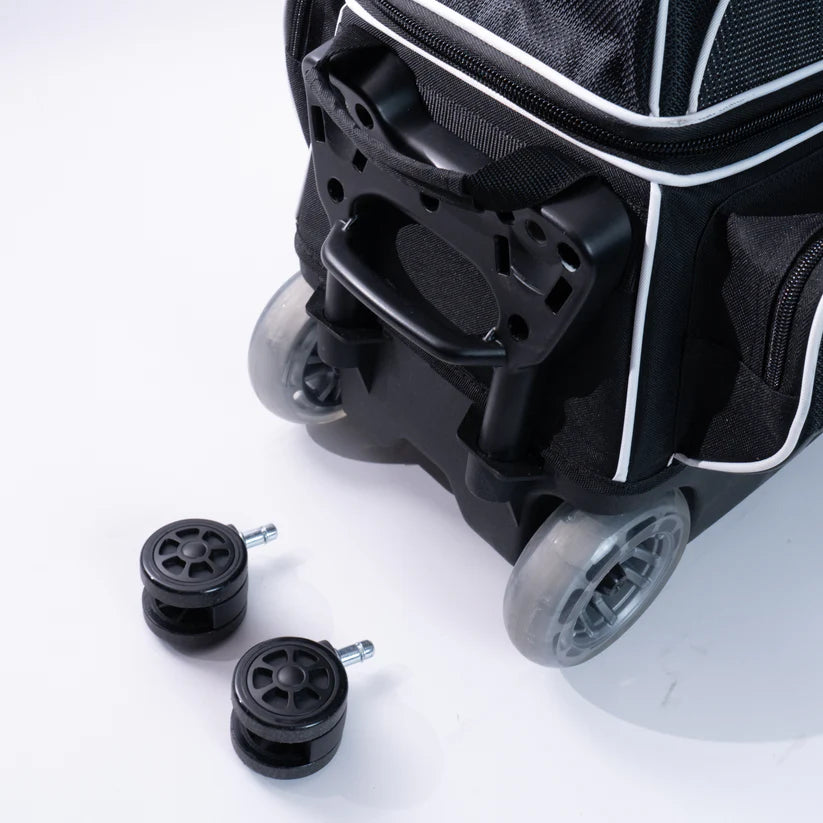 KR Strikeforce Royal Flush 360 Swivel Triple Roller - Black