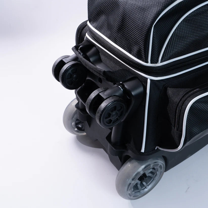 KR Strikeforce Royal Flush 360 Swivel Triple Roller - Black