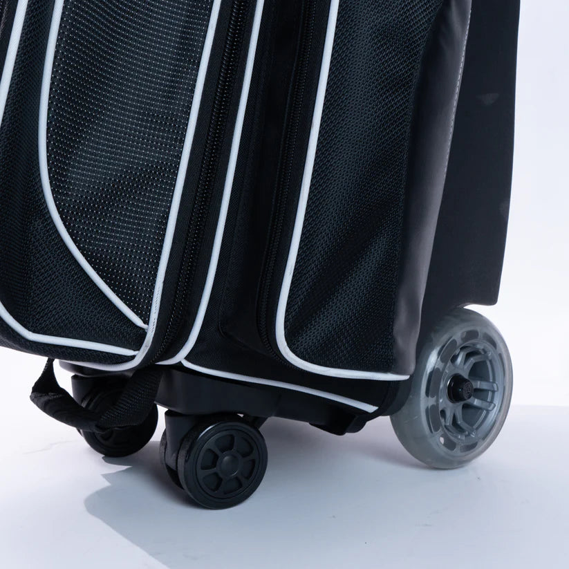 KR Strikeforce Royal Flush 360 Swivel Triple Roller - Black