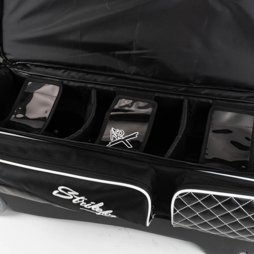 KR Strikeforce Royal Flush 360 Swivel Triple Roller - Black