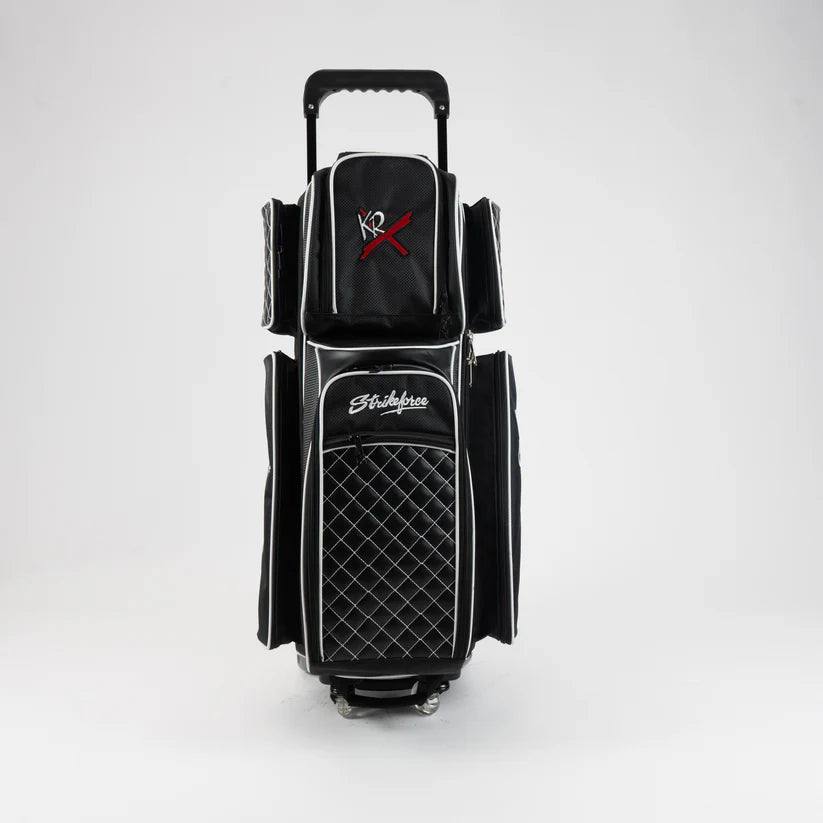 KR Strikeforce Royal Flush 360 Swivel Triple Roller - Black