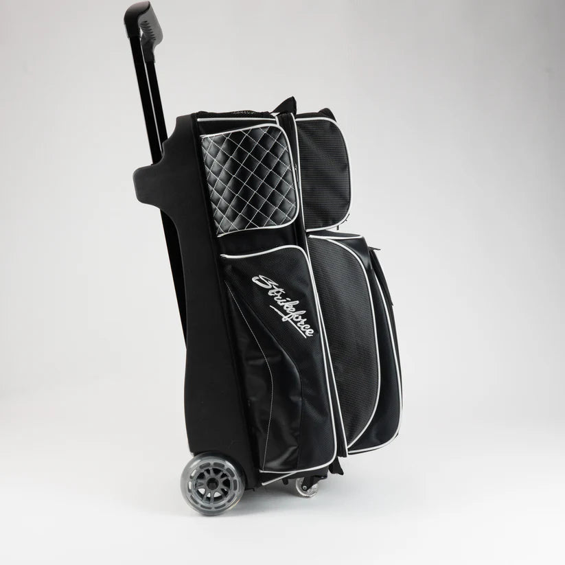 KR Strikeforce Royal Flush 360 Swivel Triple Roller - Black