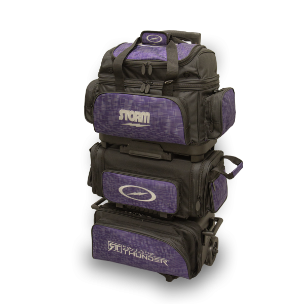 6 Ball Rolling Thunder (Abstract Purple/Black) - FREE ROSIN BAG OR SHAMMY WITH PURCHASE