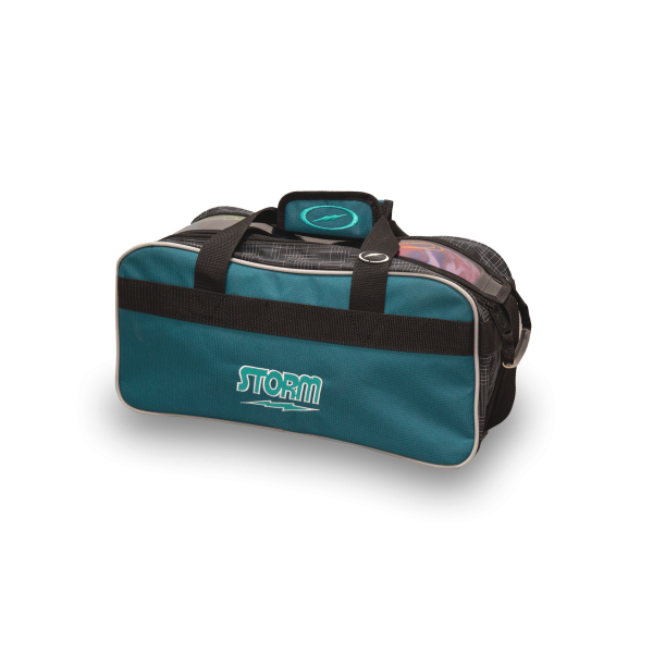 2 Ball Tote Bag (Steel Blue-Black)