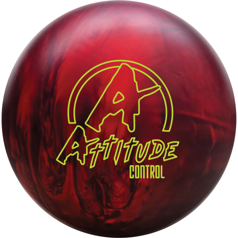 Brunswick Attitude Control Deep Red Bowling Ball