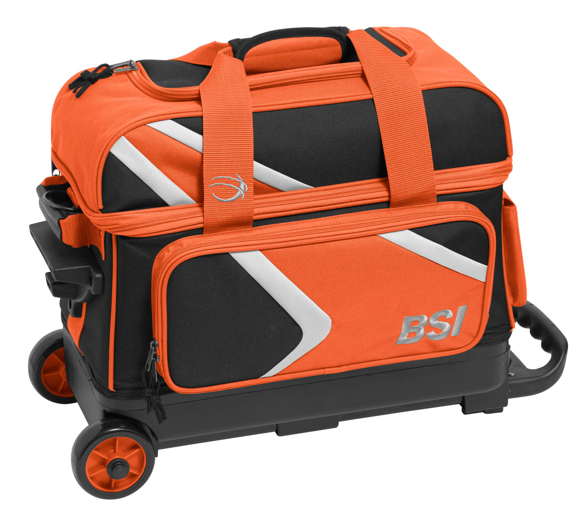 BSI Dash Double Roller Black/Orange/White Bowling Bag