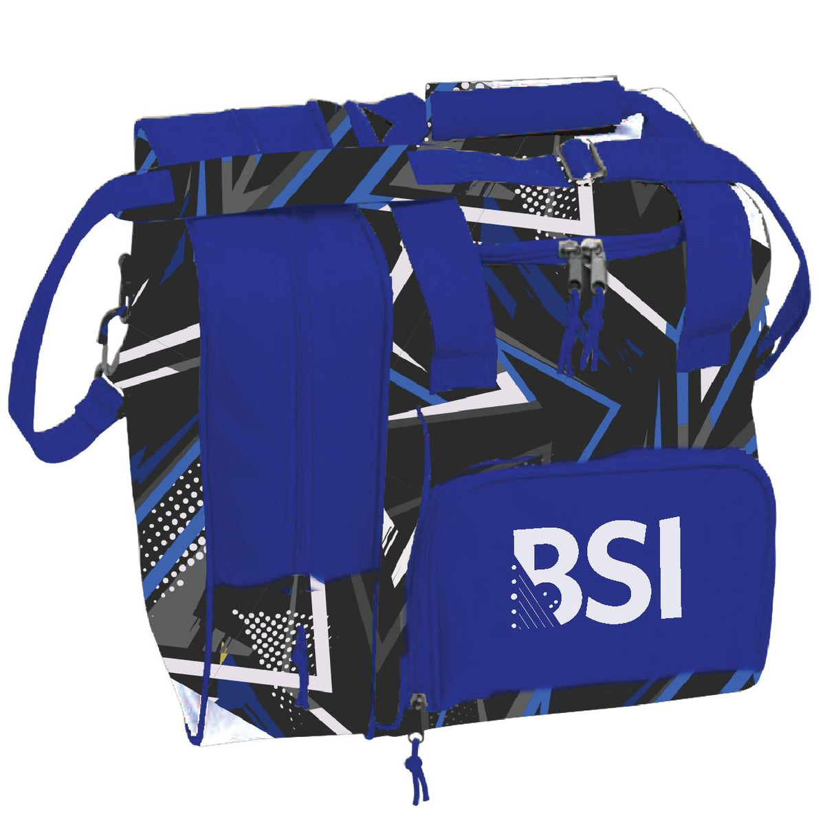 BSI Deluxe Single Tote Blue/Black Bowling Bag