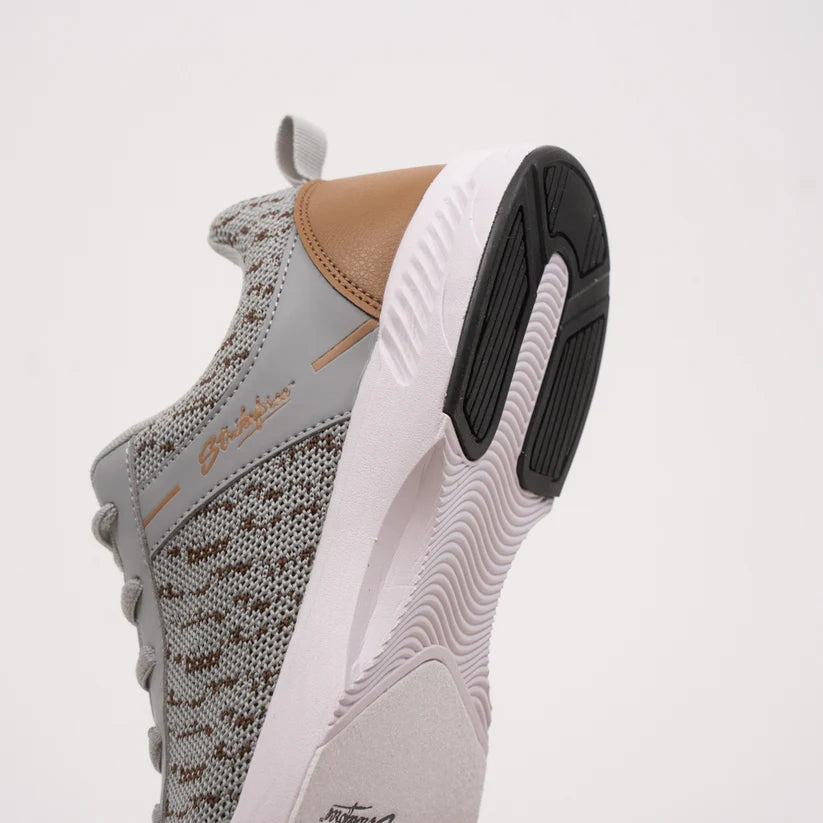 Mens KR Strikeforce Flyer Mesh Lite Grey/Tan Universal Bowling Shoes