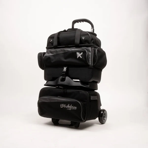 KR Strikeforce Konvoy Four Ball Roller - Black/Carbon - Out of stock until Mid August