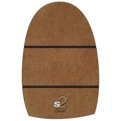 Dexter THE 9 S2 Brown Microfiber Slide Sole