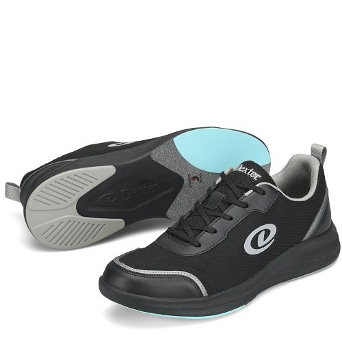 Dexter Pilot Pro Black Grey men's bowling shoe