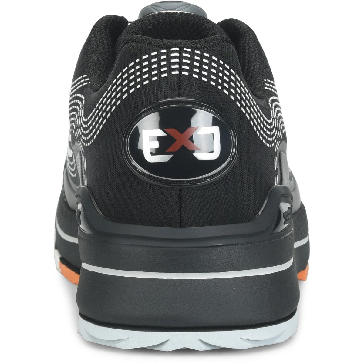 Dexter SST X ExJ EJ Tackett Pro Model Black men's bowling shoes – back view
