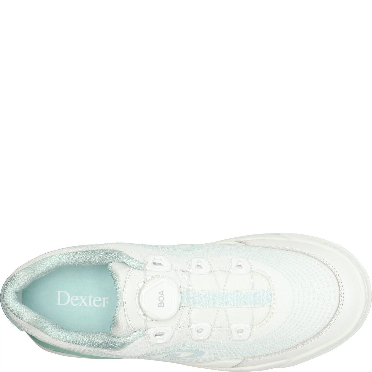 Women’s Dexter SST X White/Seaglass top view