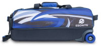 Ebonite Dye-Sub Triple Tote Blue White Bowling Bag