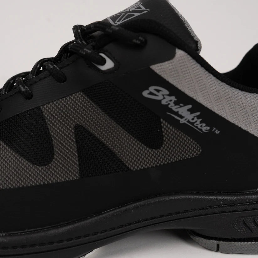 Mens KR Strikeforce Epic Black/Charcoal Right Hand Bowling Shoes