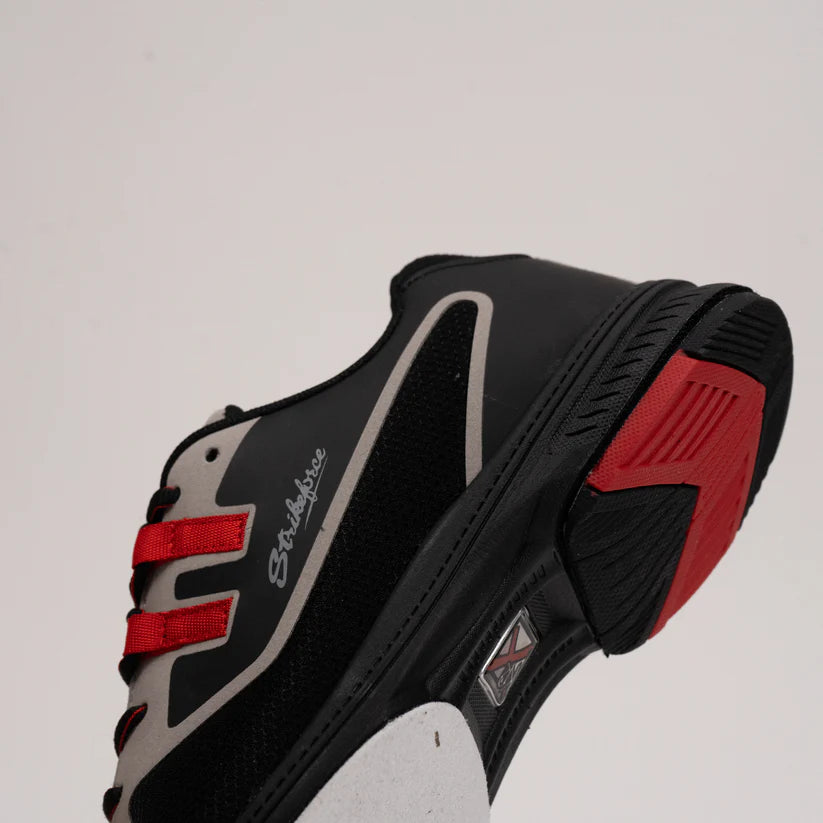 KR Strikeforce Ignite Black/Grey/Red Mens RH Bowling Shoes