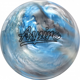 MOTIV Aspire Sky Blue/Silver/White Bowling Ball
