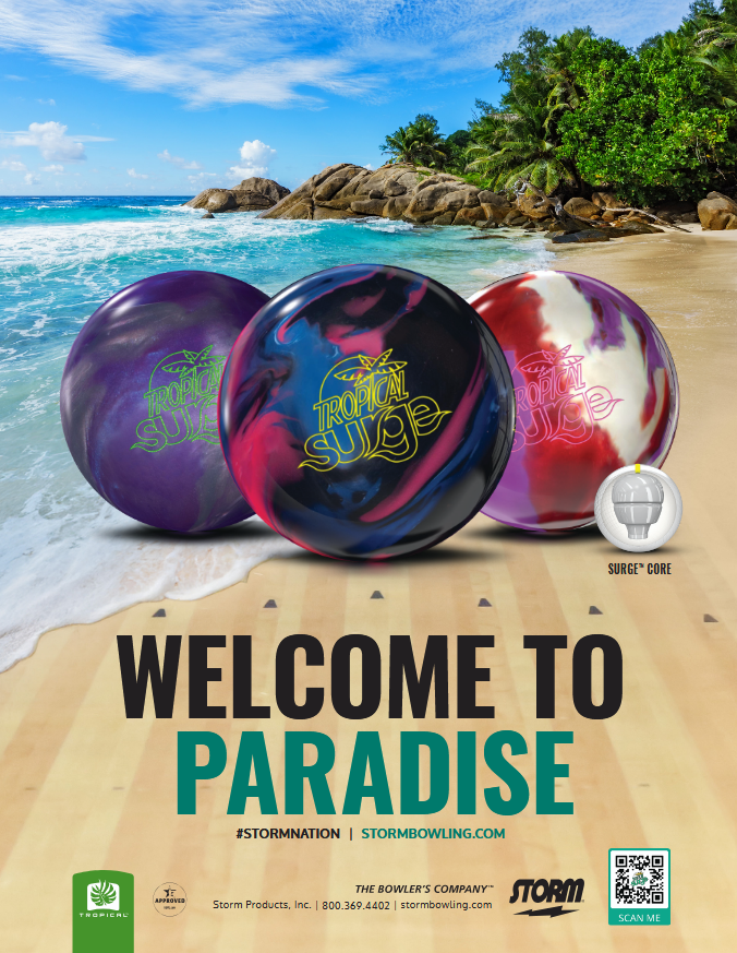 Tropical Surge Silver-Purple