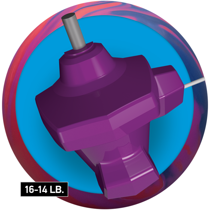 Radical Deep Impact core for 14–16 lbs