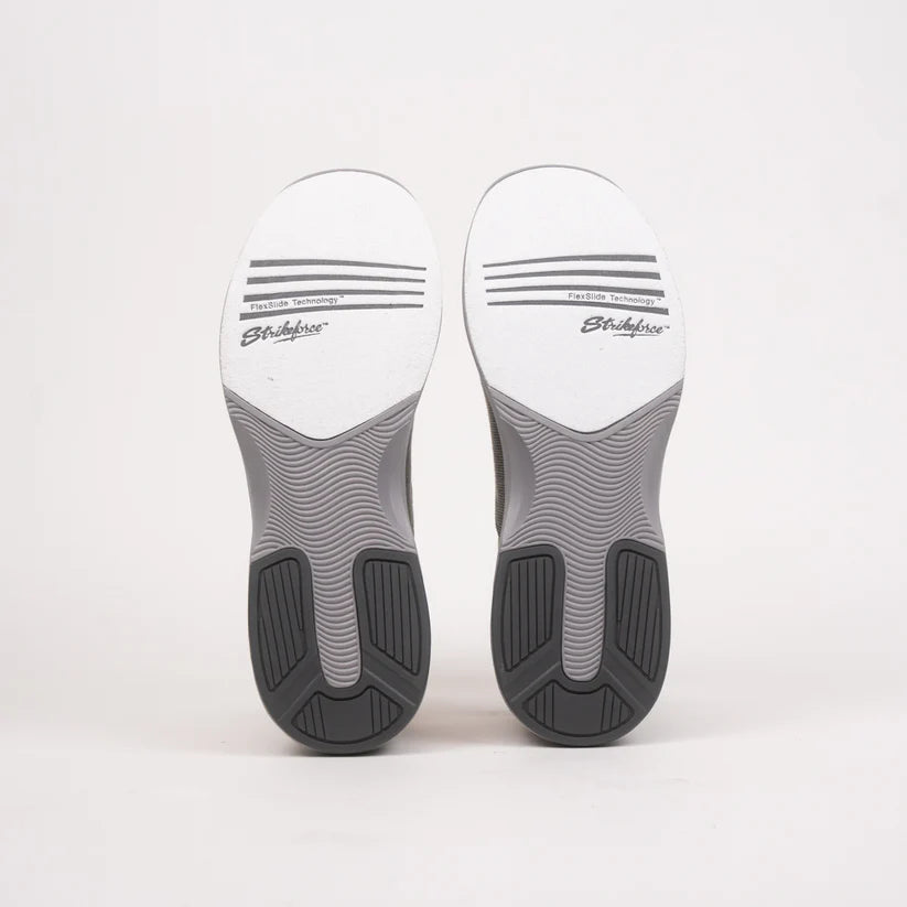 Mens KR Strikeforce Austin Charcoal/Brown Universal Bowling Shoes