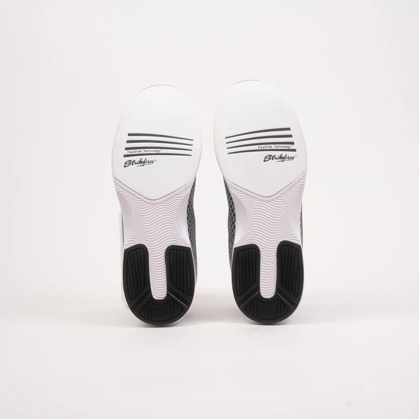 Mens KR Strikeforce Aviator Black/Grey Universal Bowling Shoes