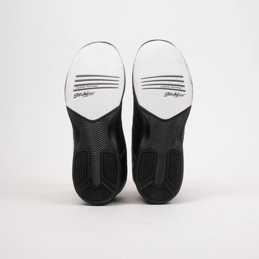 Mens KR Strikeforce Flyer Mesh Lite Black/Royal Wide Width Universal Bowling Shoes