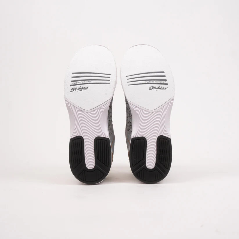 Mens KR Strikeforce Flyer Mesh Lite Grey/Tan Universal Bowling Shoes