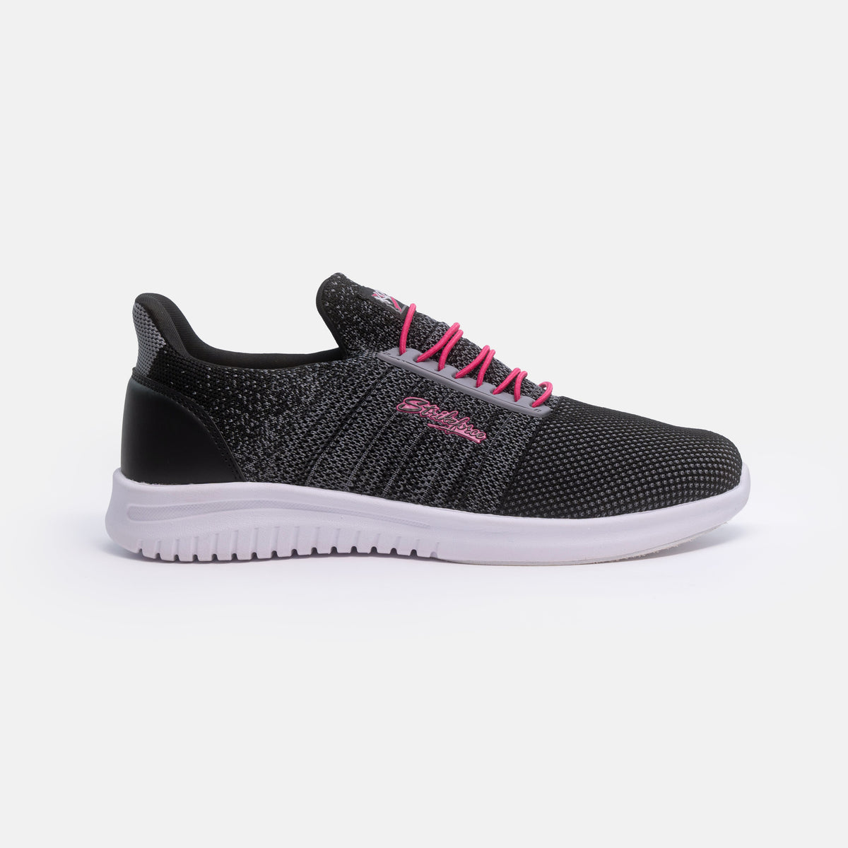 Rhythm Dark Grey/Pink Side view