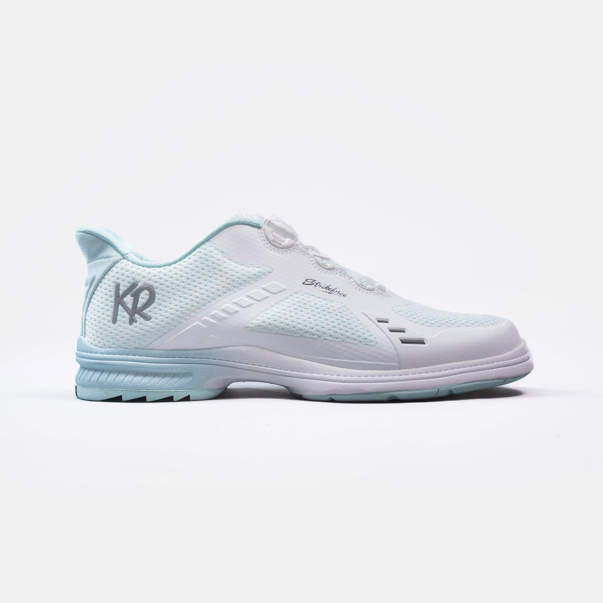 KR Strikeforce Womens Lady Jet White/Teal Left Hand side