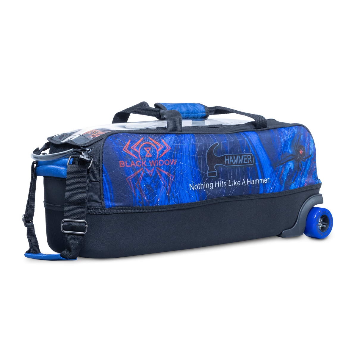Hammer Dye-Sub Triple Tote - Black Widow Blue