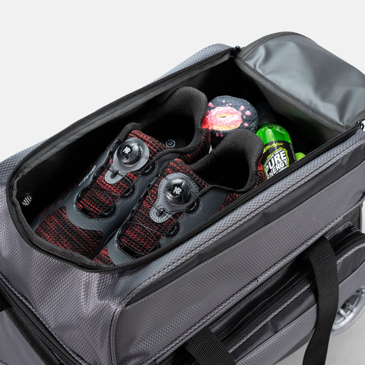 KR Strikeforce Konvoy Double Roller Black/Smoke – Detail view