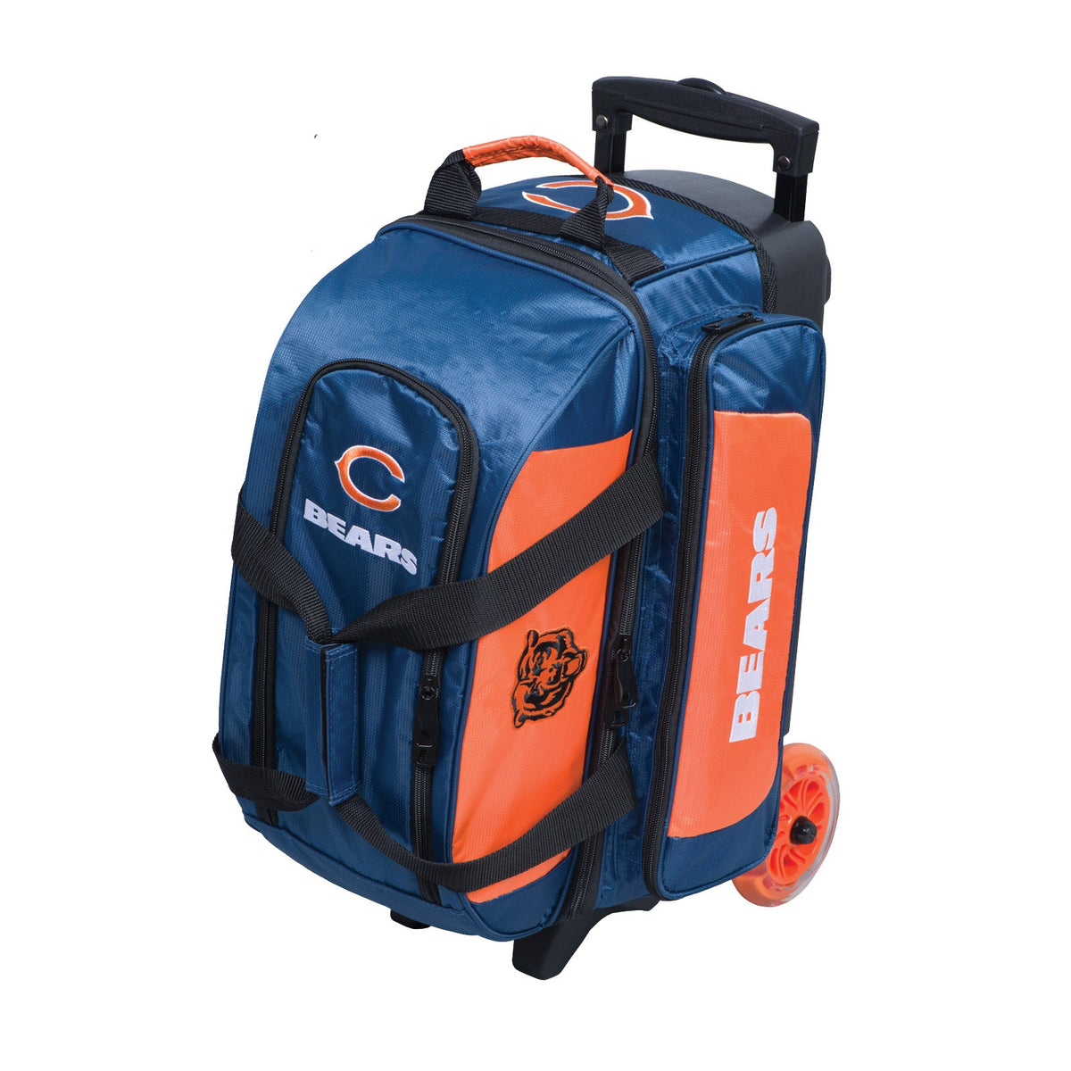 KR Strikeforce Chicago Bears NFL Double Roller Bowling Bag