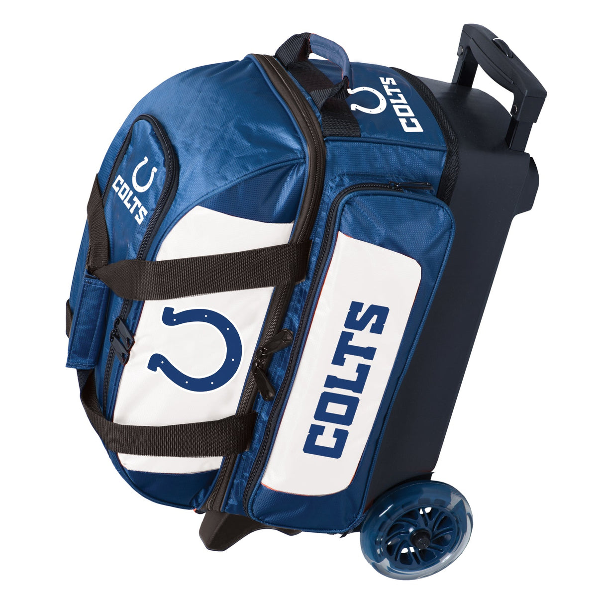KR Strikeforce Indianapolis Colts NFL Double Roller Bowling Bag