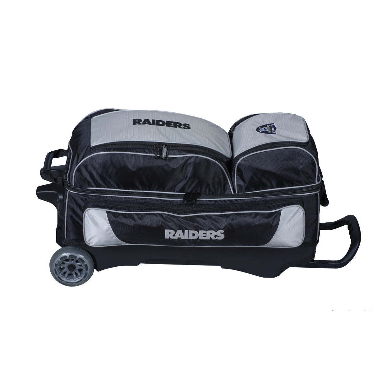 KR Strikeforce Raiders NFL Triple Roller Bowling Bag