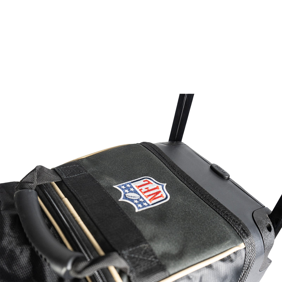 KR Strikeforce San Francisco 49ers NFL Triple Roller Bowling Bag