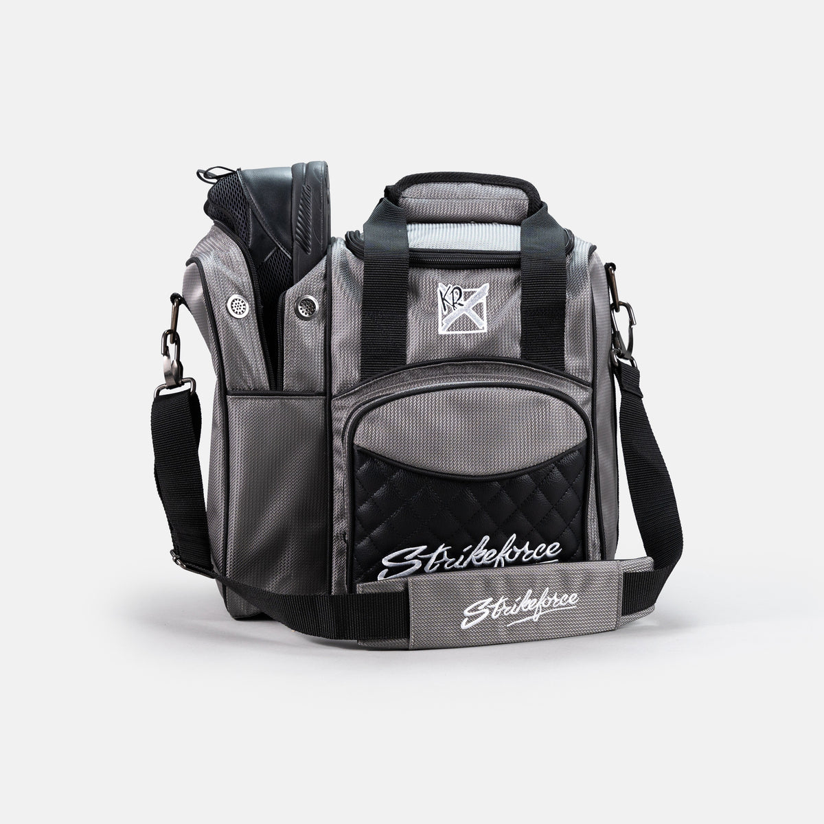 KR Strikeforce Flexx Diamond Single Tote Silver