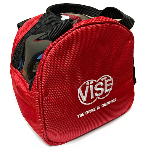 Vise Clear Top Add-On Ball Bag – Red
