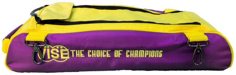Vise 3 Ball Add-On Shoe Bag – Purple/Yellow