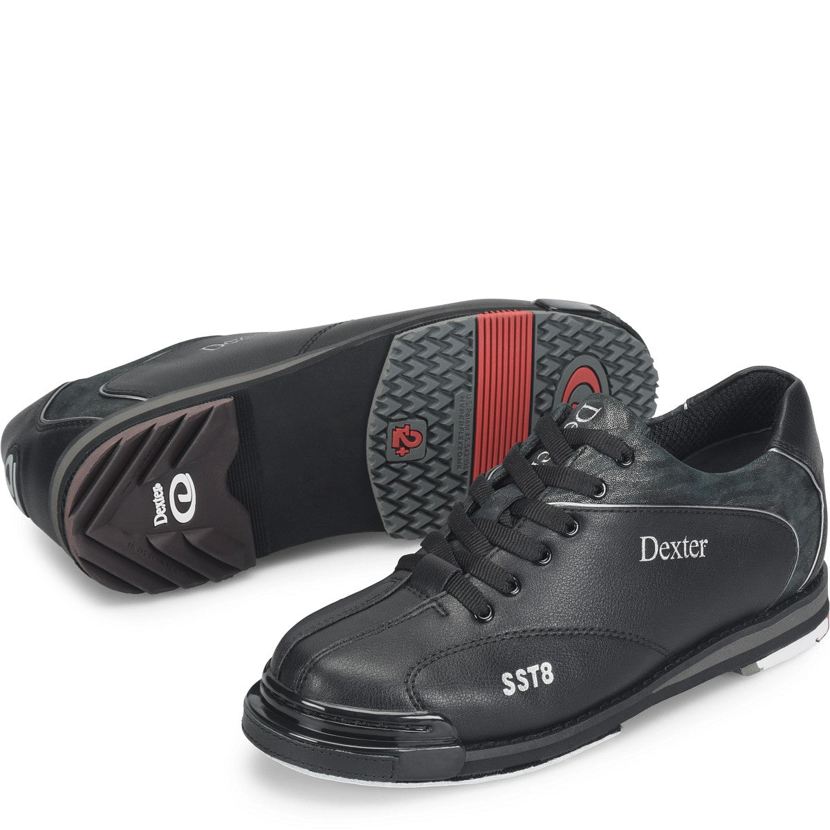 Women’s Dexter SST 8 Pro Black/Silver angled view