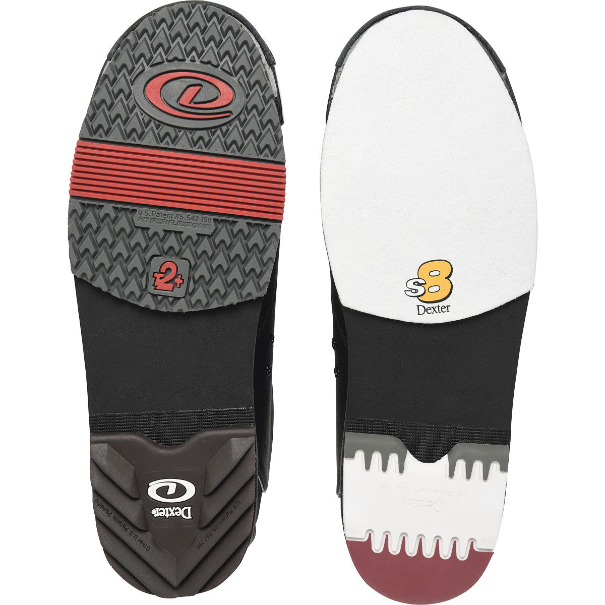 Women’s Dexter SST 8 Pro Black/Silver sole view