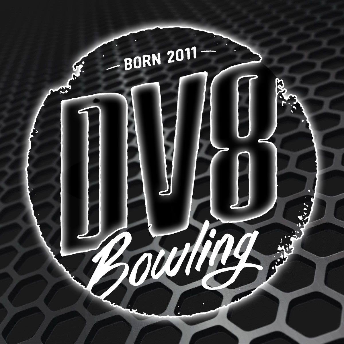 DV8 Bowling logo