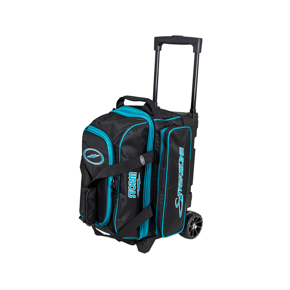 Storm 2 Ball Streamline Black/Aqua - ON SALE