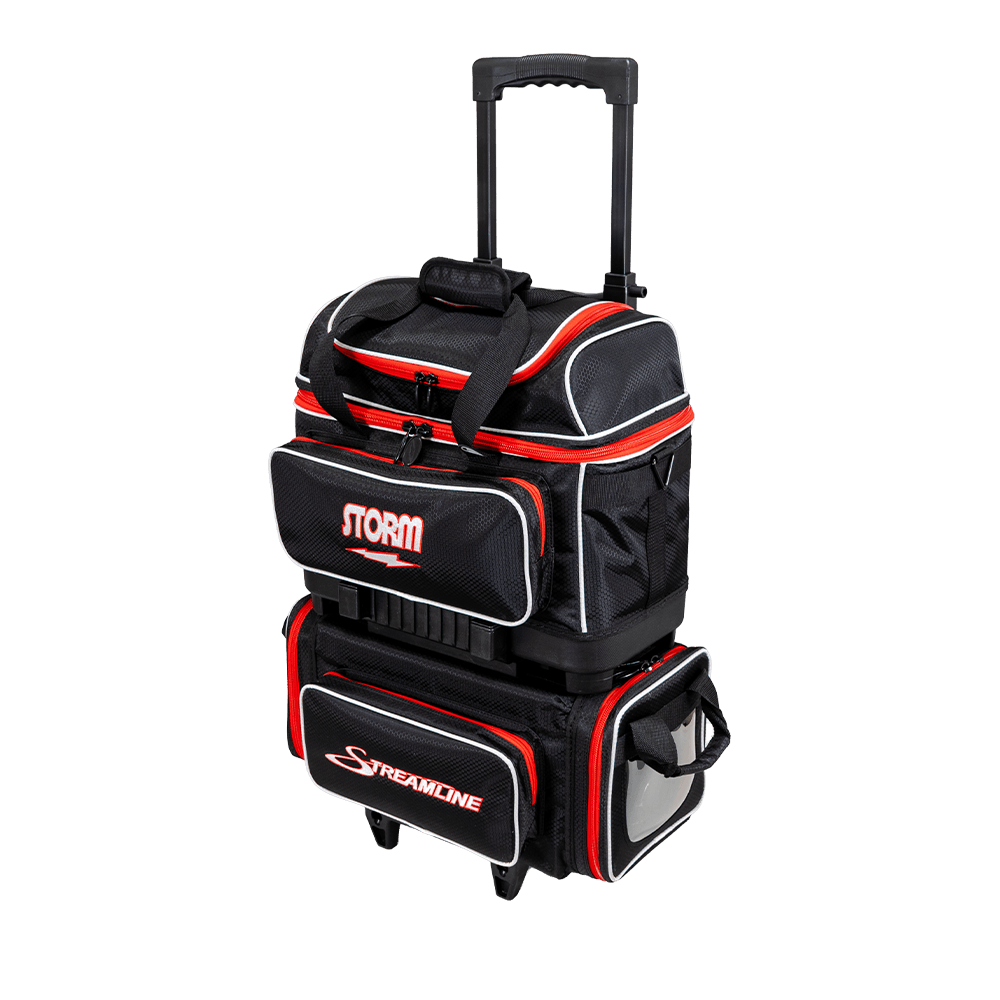 Storm 4 Ball Streamline Hex Red/Black - NEW COLOR - ON SALE