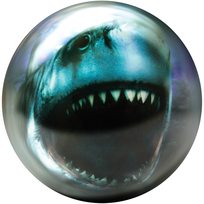Shark bowling ball